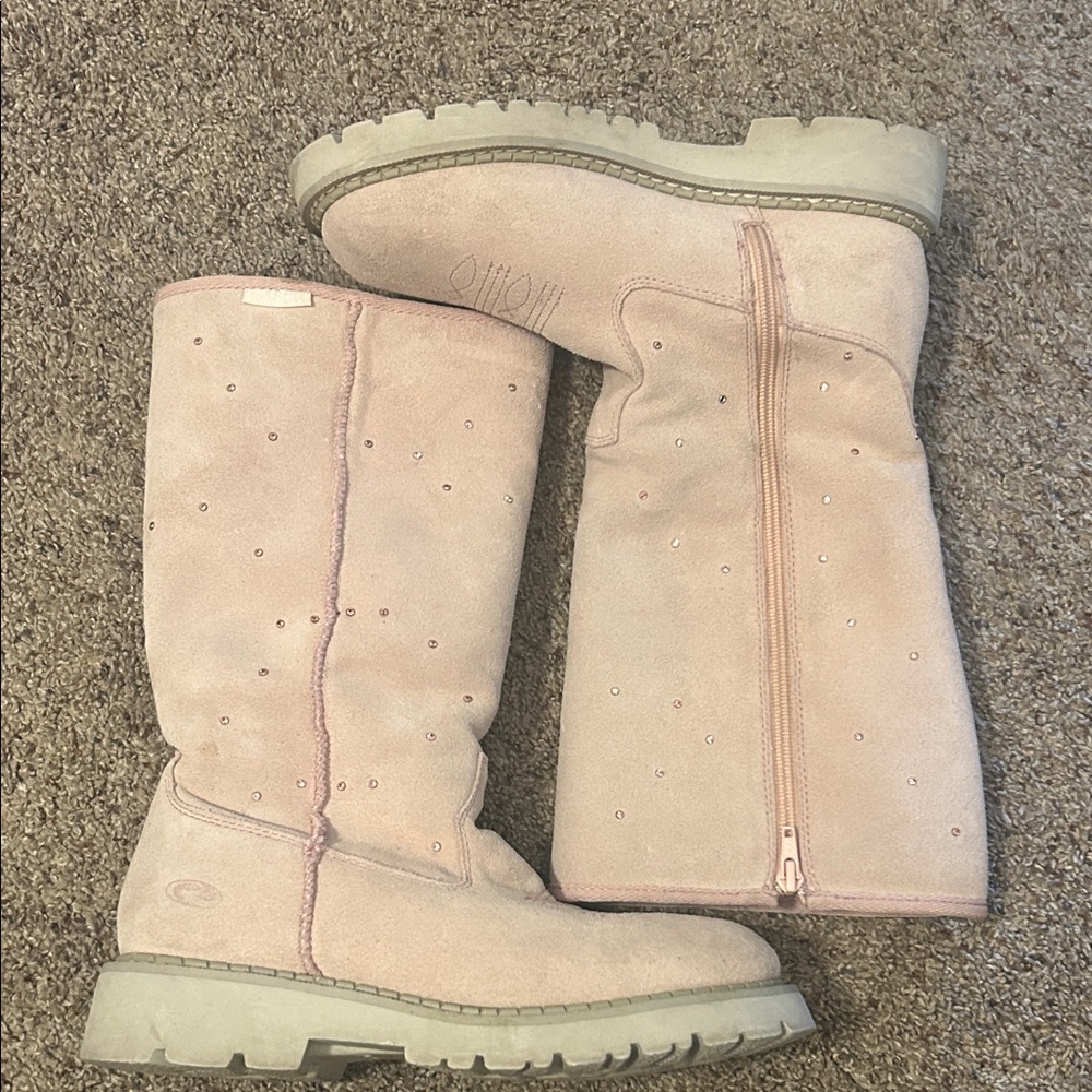 Roper pink boots